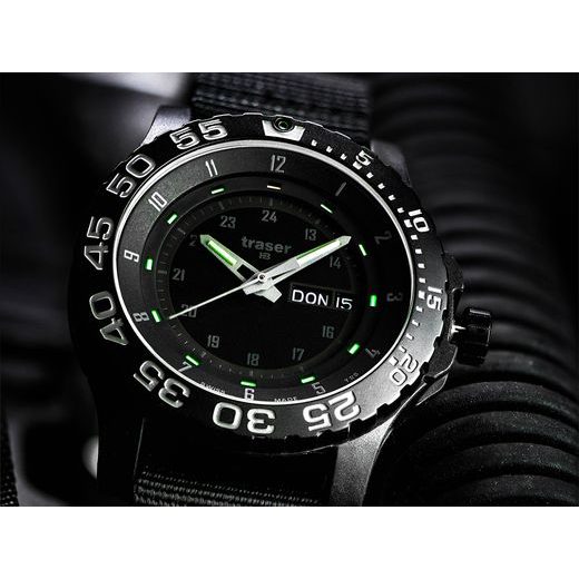 TRASER P 6600 SHADE SAPPHIRE, NATO - TACTICAL - BRANDS