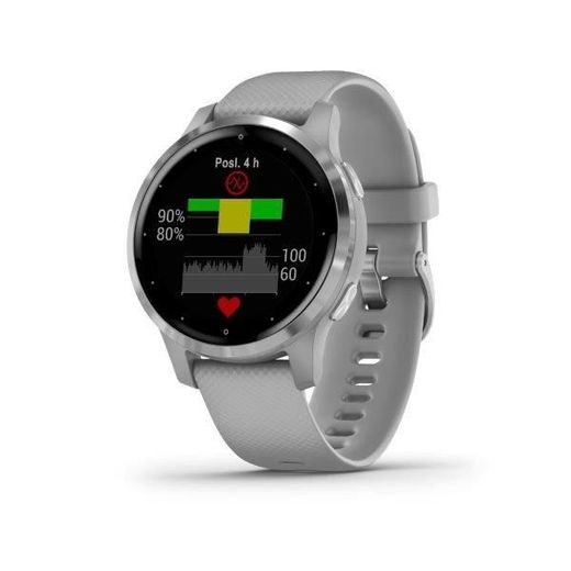 GARMIN VÍVOACTIVE 4S SILVER/GRAY BAND 010-02172-03 - GARMIN - BRANDS