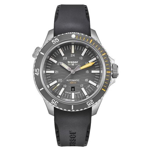 TRASER P67 DIVER AUTOMATIC T100 GREY ČERNÁ PRYŽ - HERITAGE - ZNAČKY