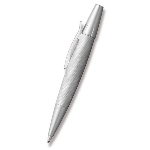 KULIČKOVÉ PERO FABER-CASTELL E-MOTION PURE SILVER 0012/1486760 - KULIČKOVÁ PERA - OSTATNÍ
