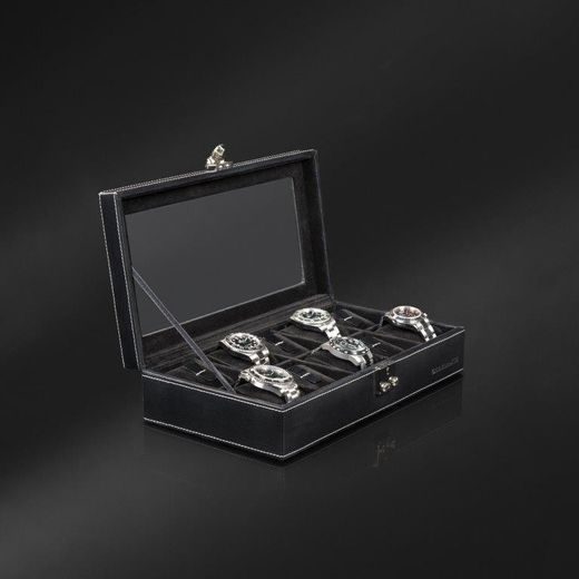 WATCH BOX DESIGNHÜTTE SOLID 10 70005-130 - WATCH BOXES - ACCESSORIES