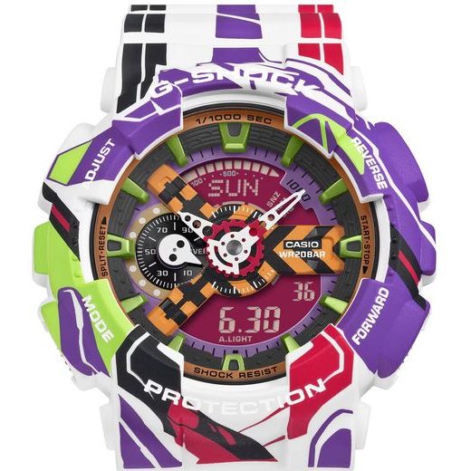 CASIO G-SHOCK GA-110EVA30-7AER EVANGELION 30TH ANNIVERSARY COLLABORATION - G-SHOCK - ZNAČKY