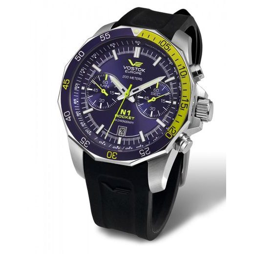 VOSTOK EUROPE N-1 ROCKET CHRONO LINE 6S21/2255253 - ROCKET N-1 - ZNAČKY