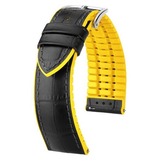 ŘEMÍNEK HIRSCH ANDY - ČERNO-ŽLUTÝ - ŘEMÍNKY - OSTATNÍ