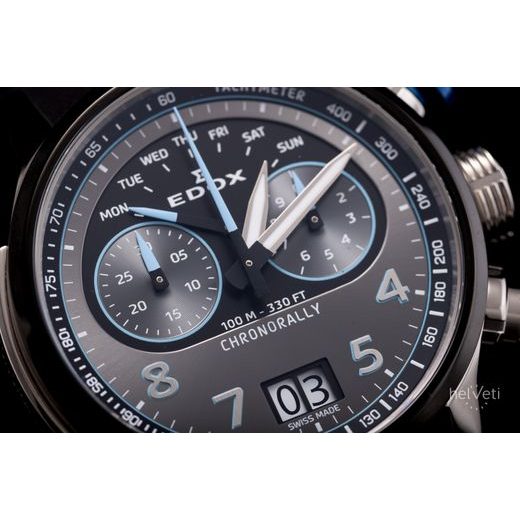EDOX CHRONORALLY QUARTZ CHRONOGRAPH 38003-TINBU-GNBU - CHRONORALLY - ZNAČKY