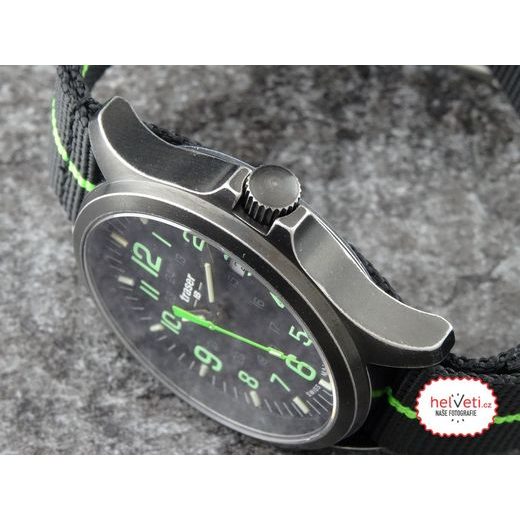 TRASER P67 OFFICER PRO GUNMETAL BLACK/LIME NATO - HERITAGE - ZNAČKY