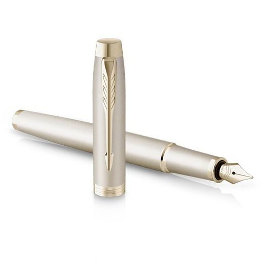 PLNICÍ PERO PARKER IM MONOCHROME CHAMPAGNE 1502/317295 - FOUNTAIN PENS - ACCESSORIES