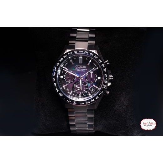 CITIZEN ATTESA SATELLITE WAVE GPS 100TH ANNIVERSARY LIMITED EDITION CC4057-60E - SUPER TITANIUM - ZNAČKY