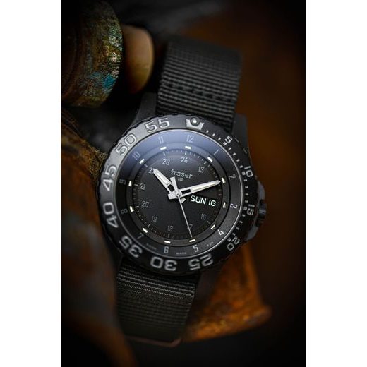 TRASER P 6600 SHADE SAPPHIRE, NATO - TACTICAL - BRANDS