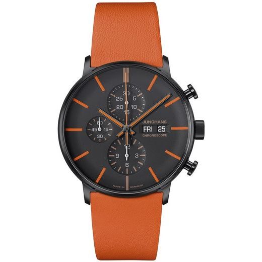 JUNGHANS FORM A CHRONOSCOPE EN 27/4370.01 - FORM A - ZNAČKY