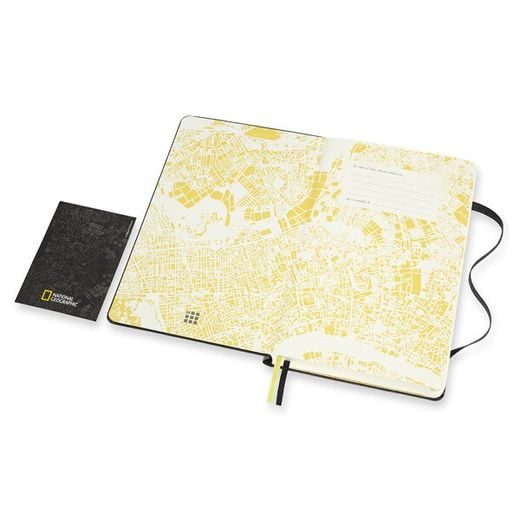 ZÁPISNÍK MOLESKINE PASSION TRAVEL NATIONAL GEOGRAPHIC - TVRDÉ DESKY - L, LINKOVANÝ 1331/1517141 - DIARIES AND NOTEBOOKS - ACCESSORIES