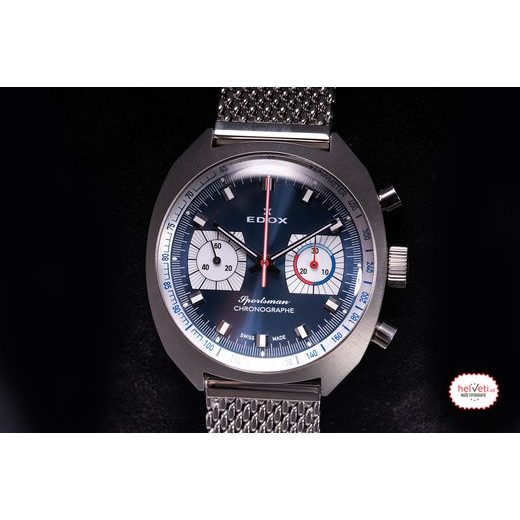 EDOX SPORTSMAN CHRONOGRAPHE AUTOMATIC LIMITED EDITION 08202-3BU-BUIN - SPORTSMAN - BRANDS