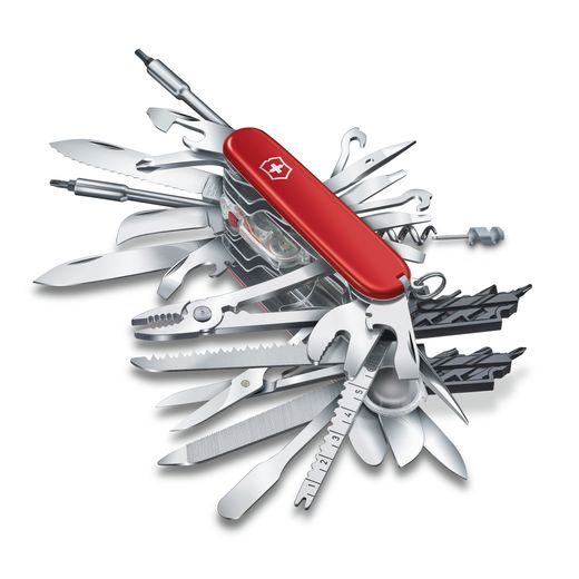 NŮŽ VICTORINOX SWISS CHAMP XXL 1.6795.XXL - KAPESNÍ NOŽE - OSTATNÍ