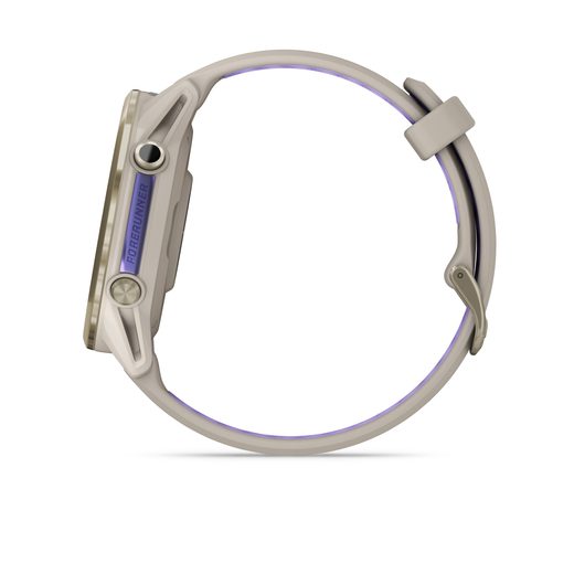 FORERUNNER® 970 TITANIUM BEZEL SOFT GOLD, FRENCH GREY CASE AND TRANSLUCENT FRENCH GREY/INDIGO STRAP 010-02969-12 - FORERUNNER 970 - BRANDS