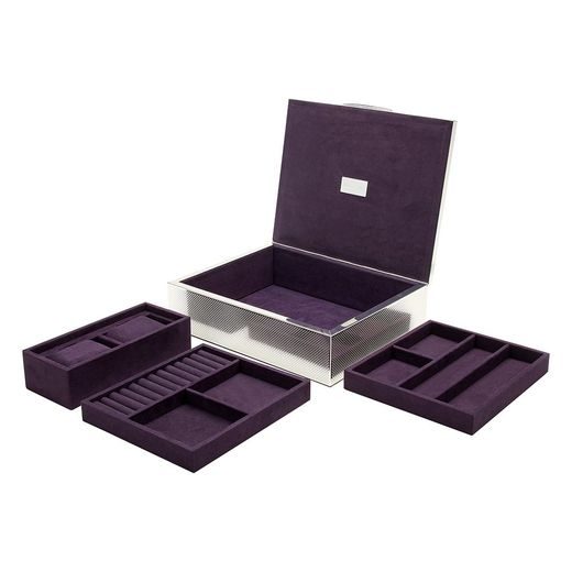 JEWELLERY BOX WOLF SILVER 190001 - JEWELLERY BOXES - ACCESSORIES