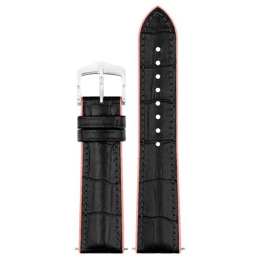 ŘEMÍNEK HIRSCH ANDY - ČERNO-RŮŽOVÝ - STRAPS - ACCESSORIES
