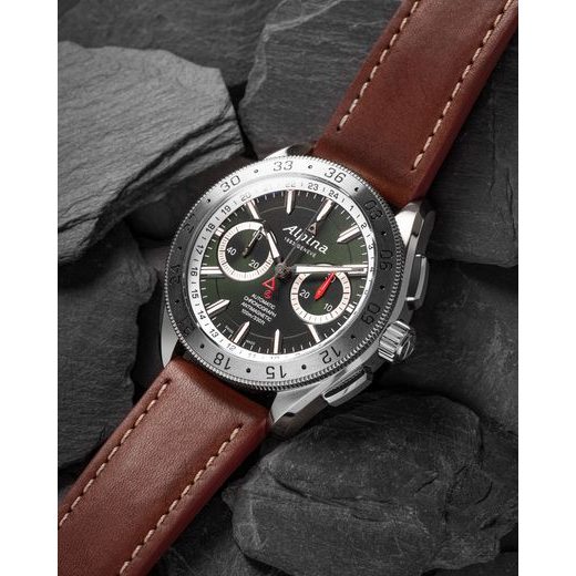 ALPINA ALPINER 4 CHRONOGRAPH AUTOMATIC AL-860GRS5AQ6 - ALPINER 4 CHRONOGRAPH - BRANDS