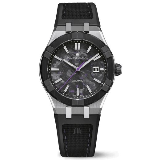 MAURICE LACROIX AIKONIC FROZEN CARBON COLOURS AC6008-SSL20-431-2 - AIKONIC - MĂRCI
