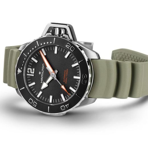 HAMILTON KHAKI NAVY FROGMAN AUTO H77455331 - KHAKI NAVY - ZNAČKY