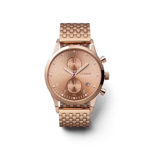 TRIWA ROSE LANSEN CHRONO ROSE BRACE TW-LCST104-BR021414 - ARCHÍV