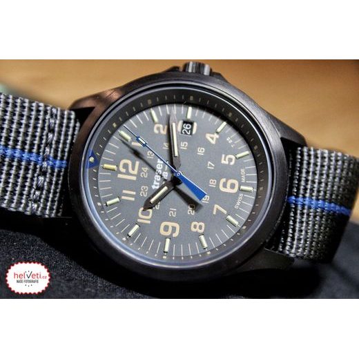 TRASER P67 OFFICER PRO GREY NATO WITH STRIPE - HERITAGE - BRANDS