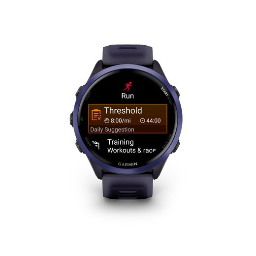 FORERUNNER® 570 - 47MM INDIGO ALUMINUM BEZEL, TRANSLUCENT IMPERIAL PURPLE/INDIGO STRAP 010-02971-02 - FORERUNNER 570 - BRANDS