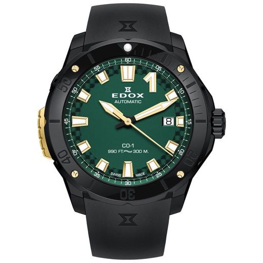 EDOX CO-1 DATE AUTOMATIC 80137-37ND-CAVD - CO-1 - BRANDS