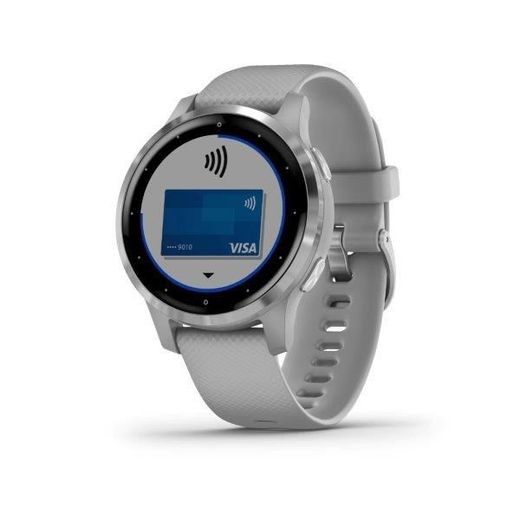 GARMIN VÍVOACTIVE 4S SILVER/GRAY BAND 010-02172-03 - GARMIN - BRANDS