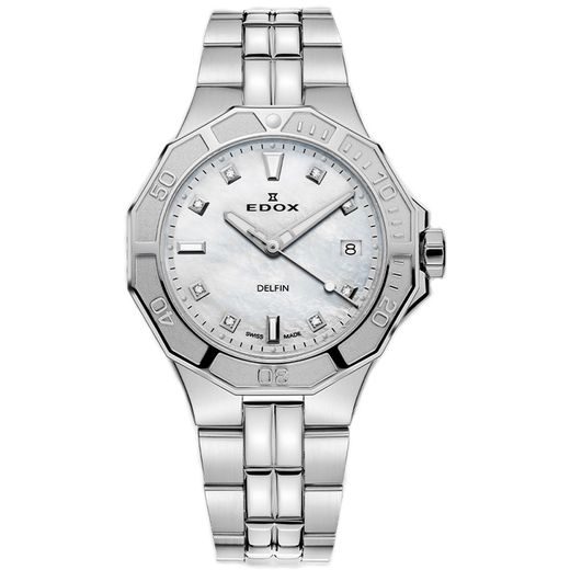 EDOX SPORT DELFIN DIVER DATE LADY 53020-3M-NADN - DELFIN - BRANDS