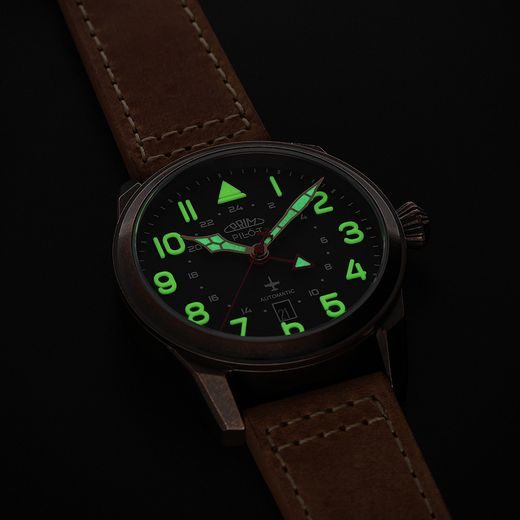 PRIM PILOT DUAL TIME - C W91P.13250.C - AUTOMATIC - MĂRCI