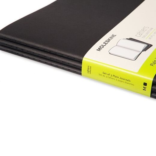 SEŠITY MOLESKINE CAHIER VÝBĚR BAREV 3KS - TVRDÉ DESKY - XXL, ČISTÝ 1331/223121 - DIÁŘE A ZÁPISNÍKY - OSTATNÍ