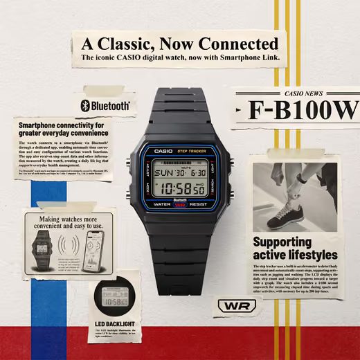 CASIO COLLECTION VINTAGE F-B100W-1AEF - CLASSIC COLLECTION - MĂRCI