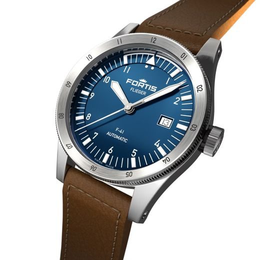 FORTIS FLIEGER F-41 LIBERTY BLUE F4220025 - FLIEGER - BRANDS