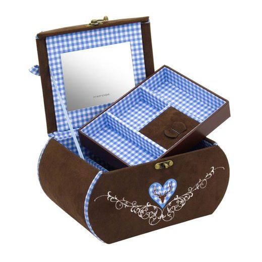 JEWELLERY BOX FRIEDRICH LEDERWAREN BAVARIA 23327-5 - JEWELLERY BOXES - ACCESSORIES