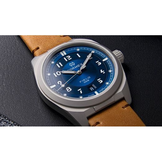 FORMEX FIELD AUTOMATIC GEN 2 DEEP BLUE LEONE BOLGHERI LEATHER STRAP 0660.1.6532.723 - FIELD AUTOMATIC - BRANDS