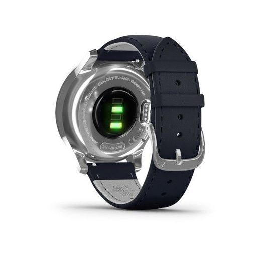 GARMIN VÍVOMOVE3 LUXE, SILVER/BLUELEATHER BAND 010-02241-20 - VIVOMOVE3 LUXE - ZNAČKY