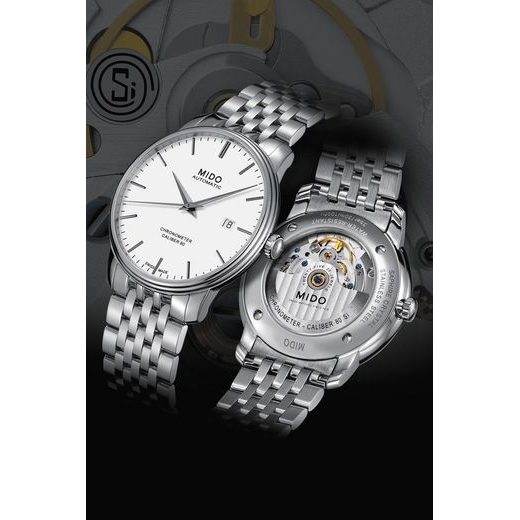 MIDO BARONCELLI CHRONOMETER SILICON M027.408.11.011.00 - BARONCELLI - BRANDS