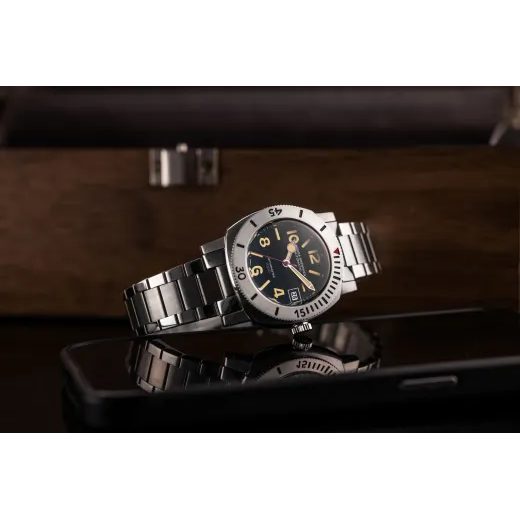 NIVADA GRENCHEN DEPTHMASTER NUMERALS BLACK - DEPTHMASTER - ZNAČKY