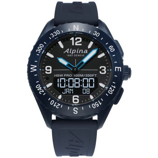 ALPINA ALPINERX HOROLOGICAL SMARTWATCH AL-283LBN5NAQ6 - ALPINA - BRANDS