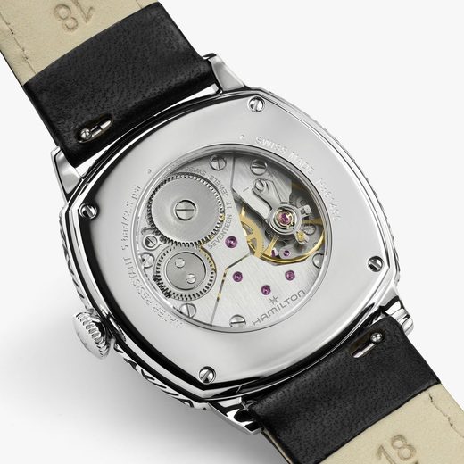 HAMILTON AMERICAN CLASSIC CUSHION MECHANICAL 34MM H36149710 - AMERICAN CLASSIC - ZNAČKY