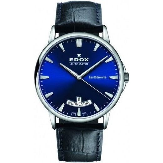 EDOX LES BÉMONTS DAY DATE 83015-3-BUIN - LES BÉMONTS - ZNAČKY