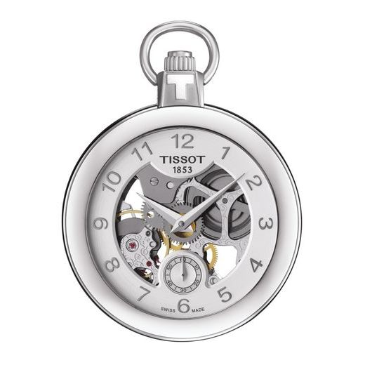 TISSOT POCKET MECHANICAL SKELETON T853.405.19.412.00 - TISSOT - ZNAČKY