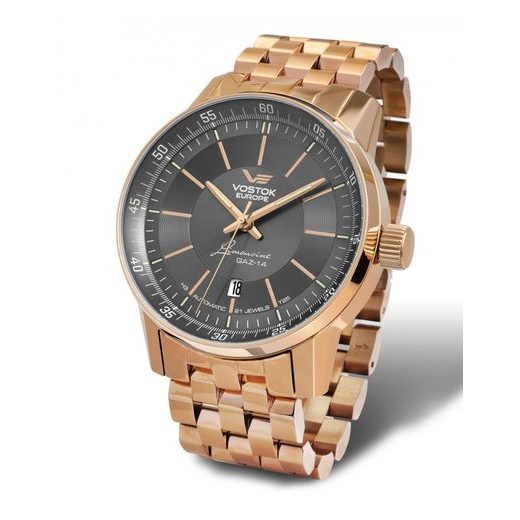 ZLATÝ OCELOVÝ NÁRAMEK VOSTOK EUROPE PRO MODELY GAZ 14 LIMOUSINE 23MM - ŘEMÍNKY - OSTATNÍ