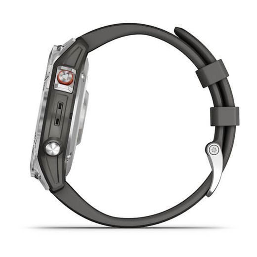 GARMIN EPIX™ 47MM SILVER/ GRAY SILICONE BAND - 010-02582-01 - EPIX - ZNAČKY