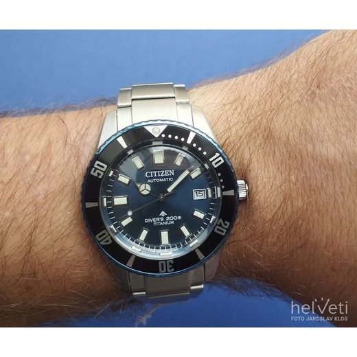 CITIZEN FUJITSUBO PROMASTER MARINE AUTOMATIC DIVER'S SUPER TITANIUM PROMASTER 35TH ANNIVERSARY LIMITED EDITION NB6026-56L - PROMASTER - BRANDS