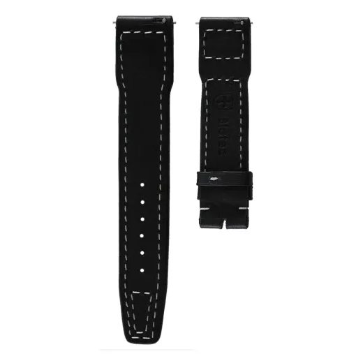 KOŽENÝ ŘEMÍNEK BIATEC PILOT | ČERNÝ - 20 MM - STRAPS - ACCESSORIES