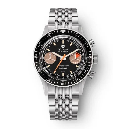 NIVADA GRENCHEN CHRONOMASTER ORANGE BOY INTER. BEZEL - MANUAL - CHRONOMASTER - ZNAČKY