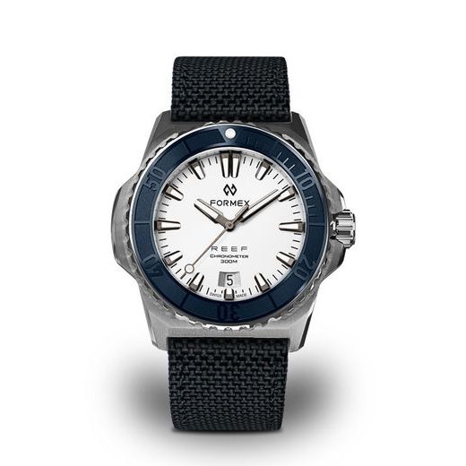 FORMEX REEF 39,5 AUTOMATIC CHRONOMETER WHITE DIAL - REEF - BRANDS