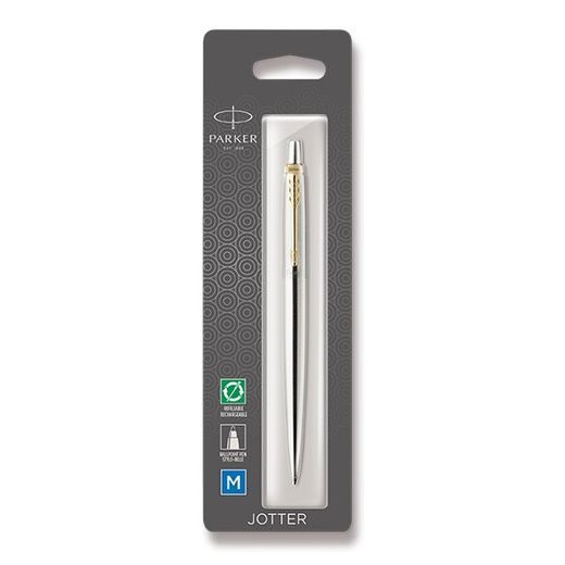 KULIČKOVÉ PERO PARKER JOTTER STAINLESS STEEL GT 1502/1253206 - KULIČKOVÁ PERA - OSTATNÍ