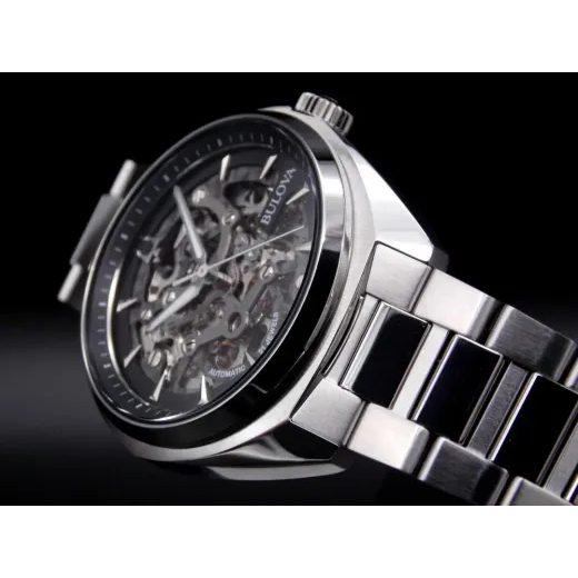 BULOVA SURVEYOR AUTOMATIC SKELETON 96A293 - CLASSIC - BRANDS